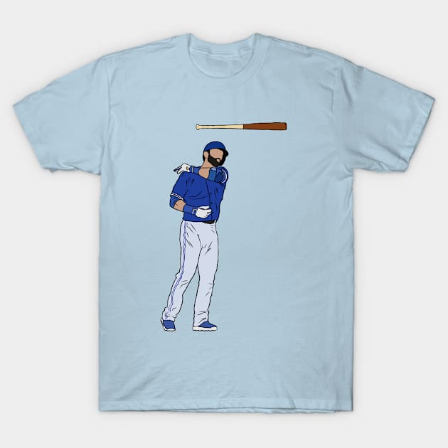 Bautista bat flip turned into Christmas sweater