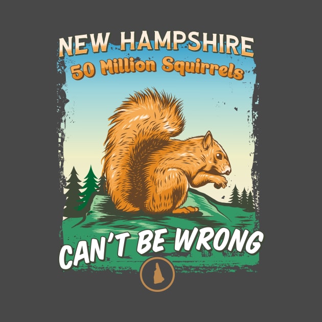 NEW HAMPSHIRE SQUIRREL by mojokumanovo