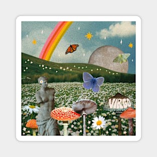 Virgo Collage Magnet