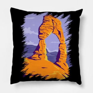 Delicate Arch Utah Pillow