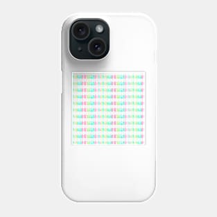 Teardrops Stripes in Pastels by MarcyBrennanArt Phone Case