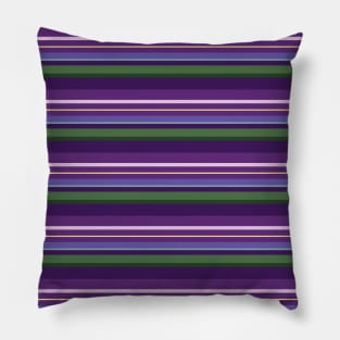 Lavender Bee Stripes Pillow