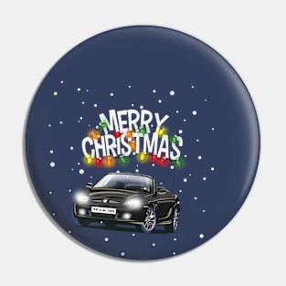 MG TF LE500 Christmas Jumper design Pin