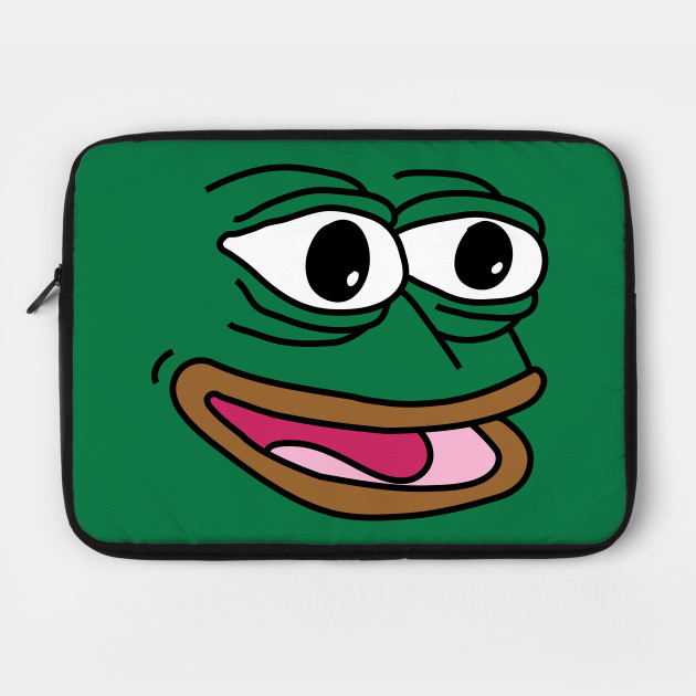 Pepe Kek Frog Face Shirt Pepe Laptop Case Teepublic
