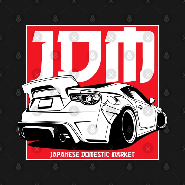 JDM Tuning & Drift Car GT 86 Fan by Automotive Apparel & Accessoires