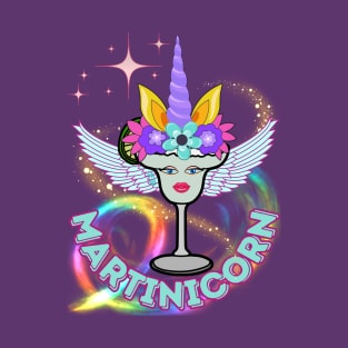 Martinicorn - Funny Unicorn T-Shirt