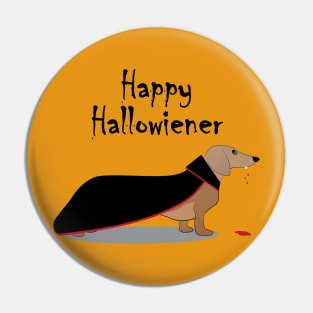 Happy Hallowiener - Vampire Pin