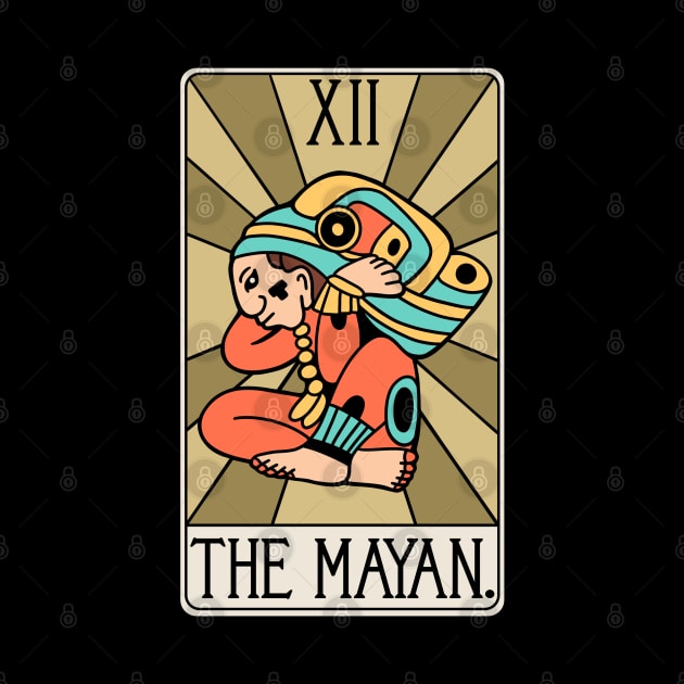 Mayan Tarot Card by isstgeschichte