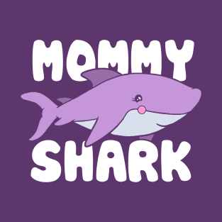 Cute Mommy Shark T-Shirt T-Shirt