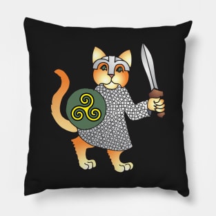 Viking Kitty Pillow