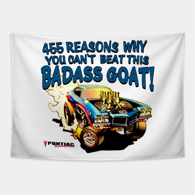 Badass Goat Tapestry by Chads