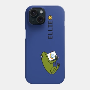 Frog Supports Essential Workers like Ellie with Rainbow Phone Case