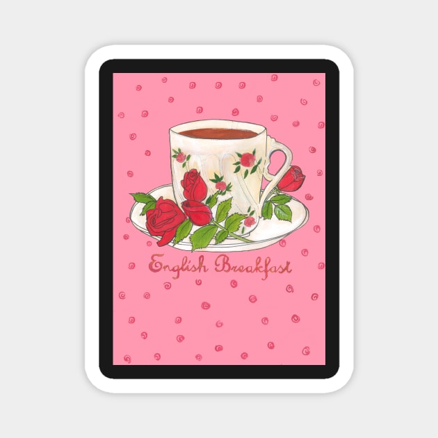 English Breakfast Tea Magnet by francesrosey