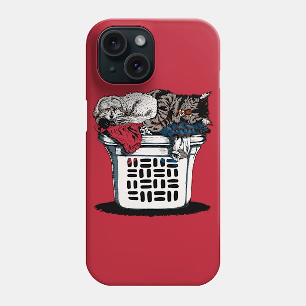 The Fabric Softeners Phone Case by AJIllustrates