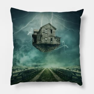 ghost house Pillow