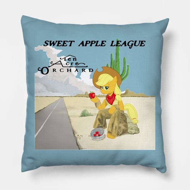 Ten Acre Orchard Pillow by ntoonz