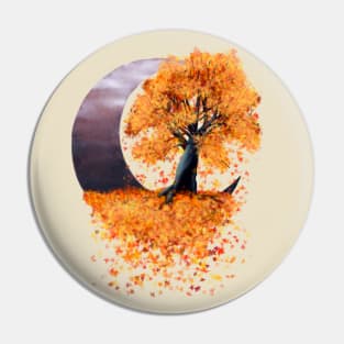 Autumn Moon Pin