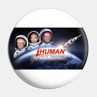 Human Space Program Pin