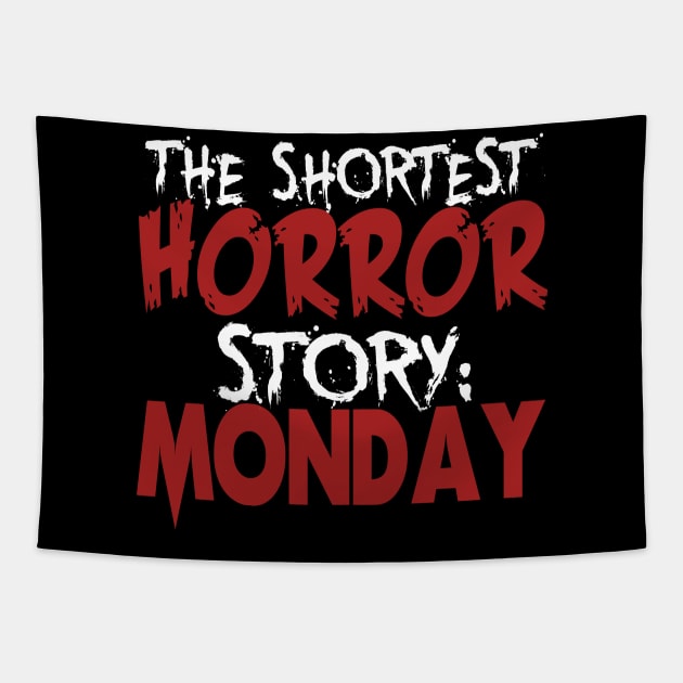 The Shortest Horror Story: Monday Tapestry by VintageArtwork