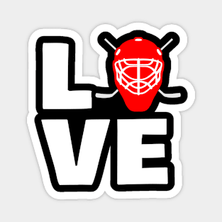 funny hockey Magnet