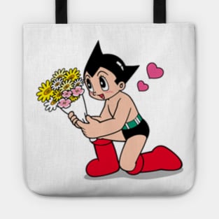 Astro Boy Flowers Tote