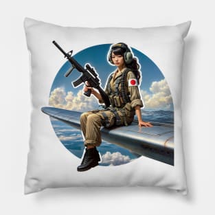 Fly Girl Pillow