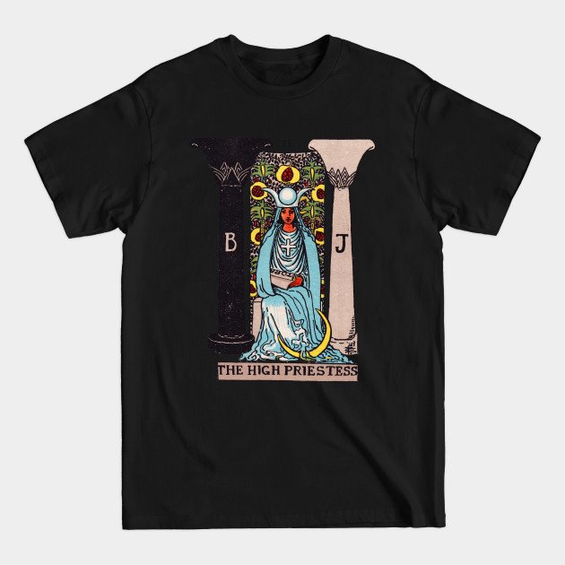 Discover Tarot Card : The High Priestress. - Tarot Cards - T-Shirt