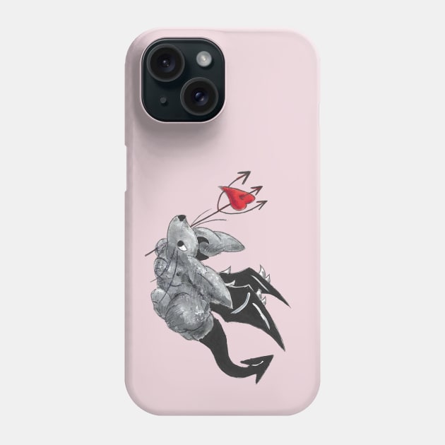 Dust Devil Valentine Phone Case by KristenOKeefeArt