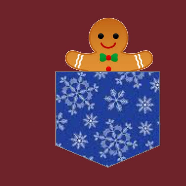 Christmas Gingerbread Man by AwesomePossumClothing