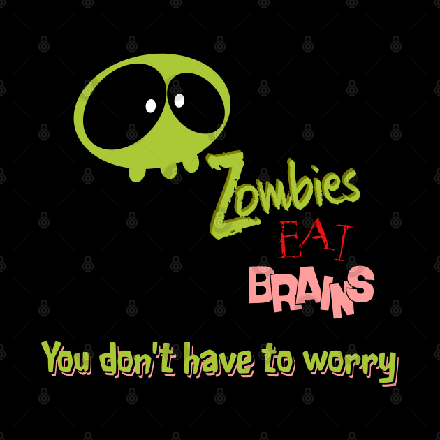 Zombies eat brains by Warp9