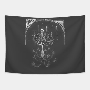 S51: living candelabra Tapestry