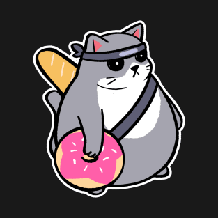 chonky ninja cat T-Shirt