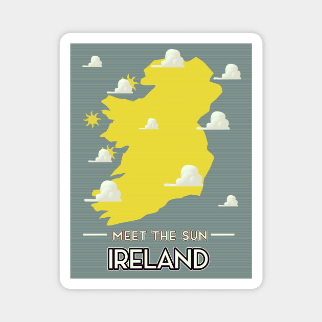 Meet the Sun Ireland Magnet by nickemporium1