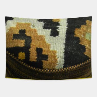 yellow rug photo, abstract art, antique rug pattern, minimal art, modern art, carpet texture, For custom orders please DM me. Tapestry