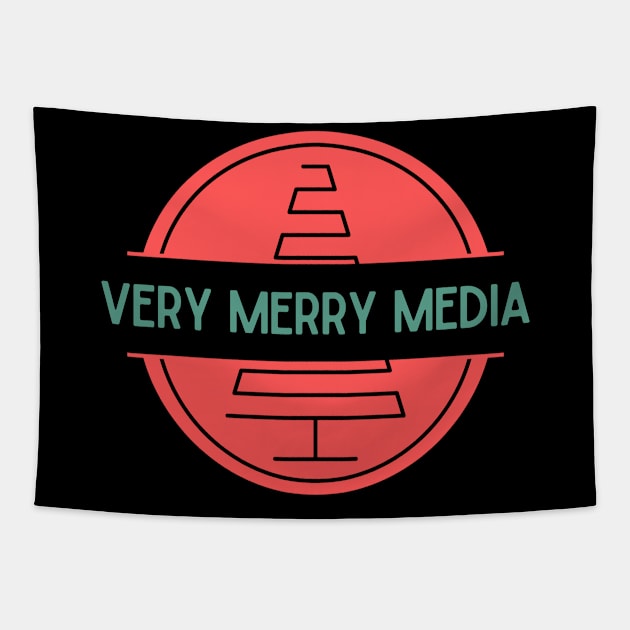 Very Merry Media Tapestry by Christmas Clatter