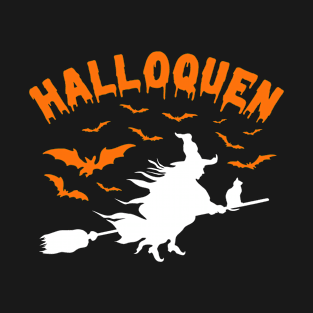 Halloqueen Funny Halloween T-Shirt