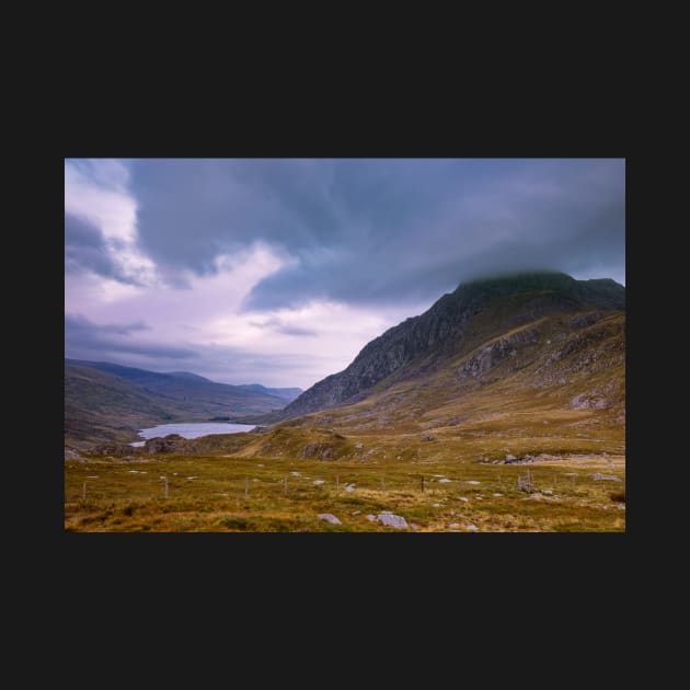 Llyn Ogwen and Pen yr Ole Wen, Snowdonia by dasantillo