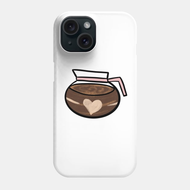 Coffee Pot Cute Coffee Dates for Coffee Lovers Cute Coffee Pot Cafetiere I Love Coffee Latte Espresso Expresso French press Caffeine Lovers Gift Cute Coffee Lover Gift Cappuccino Arabica Latte Macchiato Unique Design Indie Design Phone Case by nathalieaynie