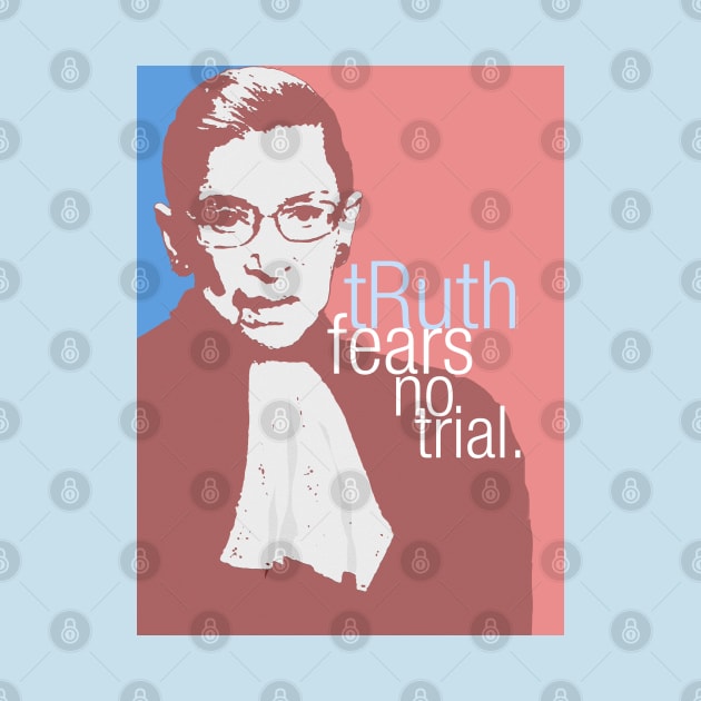 Ruth Bader Ginsburg portrait - Pun - Feminist Art. by FanitsaArt