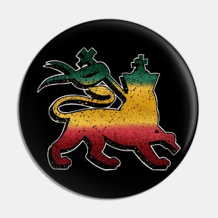 Iron Lion Zion Pin