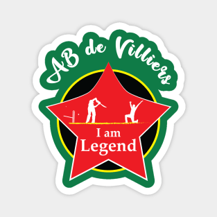 AB de Villiers - I am Legend T-Shirt Magnet