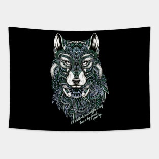 Be The Wolf, Not The Sheep! Tapestry