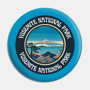 Vintage Yosemite National Park Valley of Japanese Music Vinyl Pin