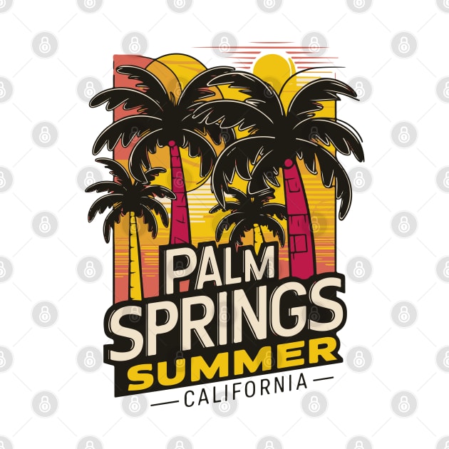 Sunset Serenade: Palm Springs Paradise by WEARWORLD