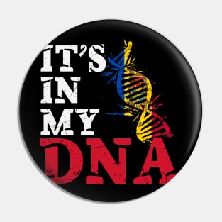 It's in my DNA - Moldova Pin