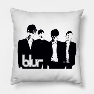 Blur Threshold Pillow