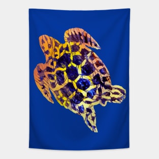 Sea Turtles Batik African Art Tapestry