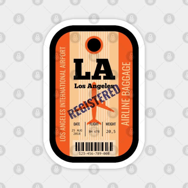 Los Angeles Magnet by TambuStore