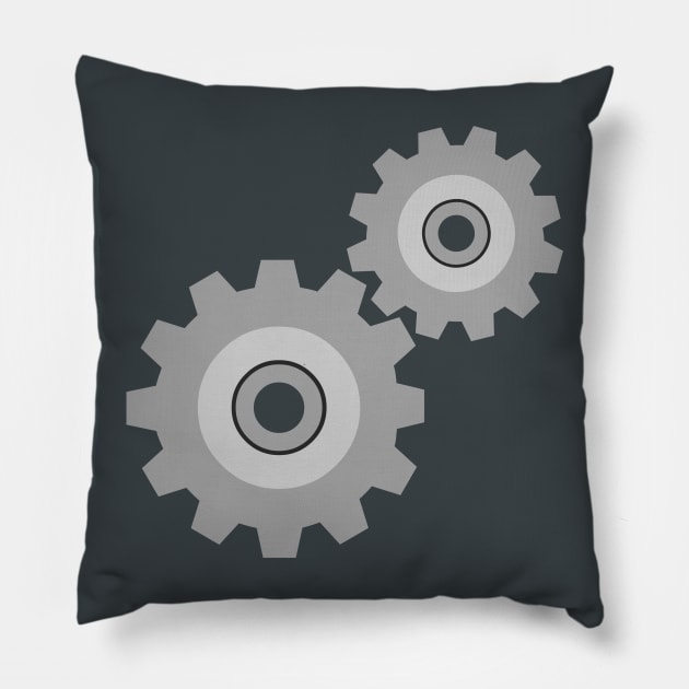 Settings Icon Pillow by LironPeer