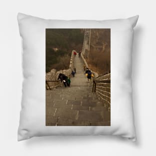 The Great Wall Of China At Badaling - 5 - The Insanity © Pillow